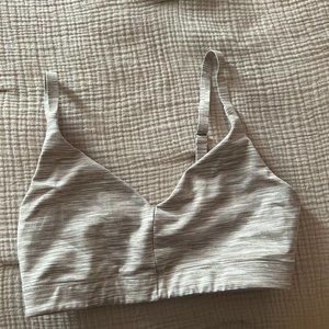 Outdoor Voices Flow Bralette Oatmeal Small